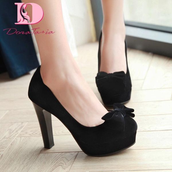 dress shoes dora tasia 2021 brand design large size 43 flock women pumps spike heel round toe butterfly-knot spring/autumn office lady, Black
dress shoes dora tasia 2021 brand design large size 43 flock women pumps spike heel round toe butterfly-knot spring/autumn office lady, Black