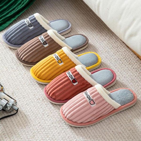 slippers warm plush home women/men indoor non-slip cotton shoes woman bedroom floor slider eu 35-44 couple winter slipper, Black
slippers warm plush home women/men indoor non-slip cotton shoes woman bedroom floor slider eu 35-44 couple winter slipper, Black