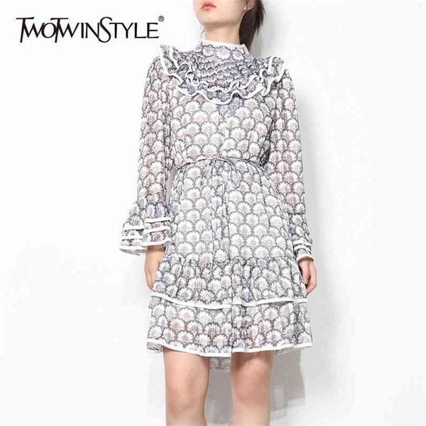 elegant ruffle hit color dress for women stand collar flare long sleeve high waist midi dresses female summer style 210520, Black;gray
elegant ruffle hit color dress for women stand collar flare long sleeve high waist midi dresses female summer style 210520, Black;gray