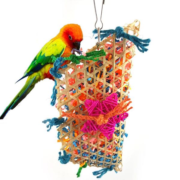 other bird supplies chew toy funny creative training parrot brushed straw rope cage hanging interactive
other bird supplies chew toy funny creative training parrot brushed straw rope cage hanging interactive