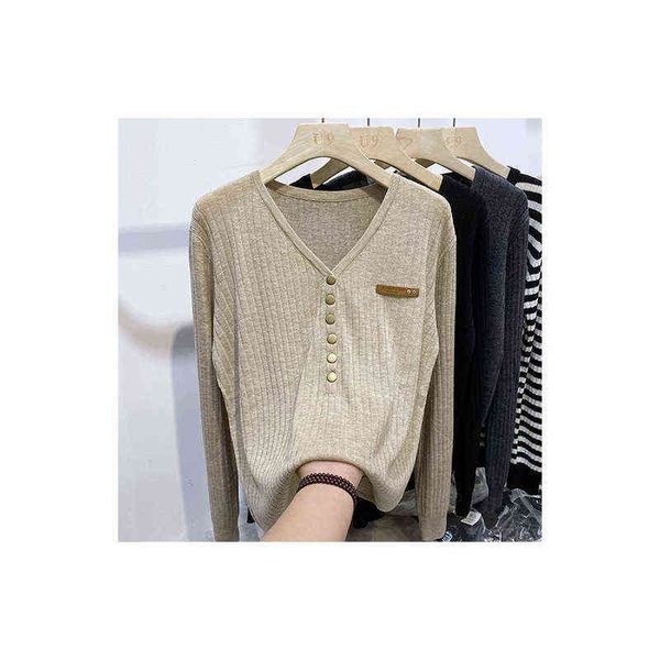 women's sweaters simple and durable v-neck button sweater long sleeve thin sweater dign in spring top, White;black
women's sweaters simple and durable v-neck button sweater long sleeve thin sweater dign in spring top, White;black