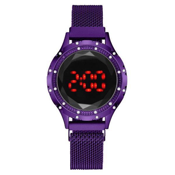 wristwatches business female wrist watch magnet luxury purple stainless steel led touch screen ladies quartz for women drop, Slivery;brown
wristwatches business female wrist watch magnet luxury purple stainless steel led touch screen ladies quartz for women drop, Slivery;brown