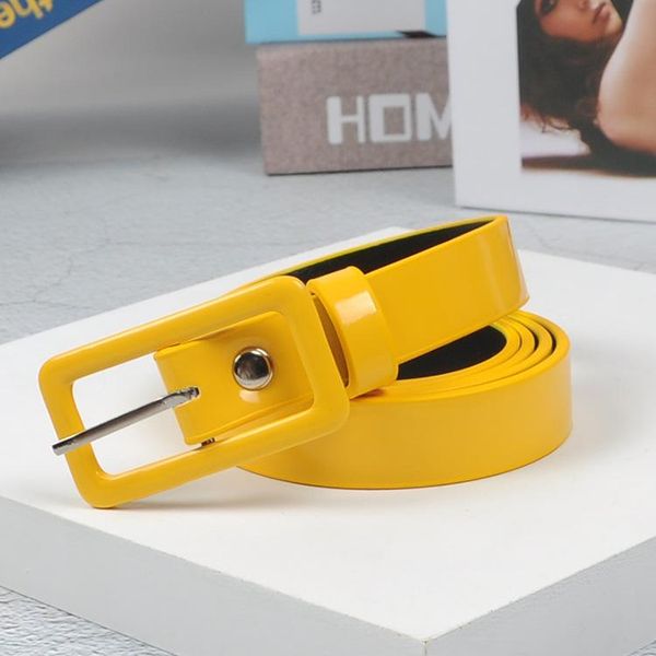 belts 2021 fashion yellow red black leather metal buckle waist pin women belt thin for dress jeans waistband female 100cm, Black;brown
belts 2021 fashion yellow red black leather metal buckle waist pin women belt thin for dress jeans waistband female 100cm, Black;brown
