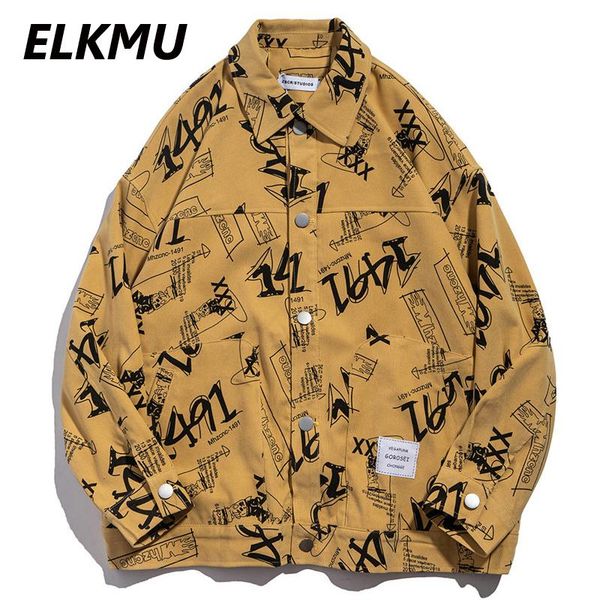 men's jackets elkmu hip hop streetwear graffiti cargo men 2021 autumn coats oversized male harajuku fashion hm435, Black;brown
men's jackets elkmu hip hop streetwear graffiti cargo men 2021 autumn coats oversized male harajuku fashion hm435, Black;brown