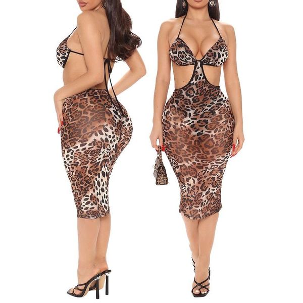 casual dresses woman summer dress sleeveless backless bodycon knee high clubwear leopard clothes, Black;gray
casual dresses woman summer dress sleeveless backless bodycon knee high clubwear leopard clothes, Black;gray