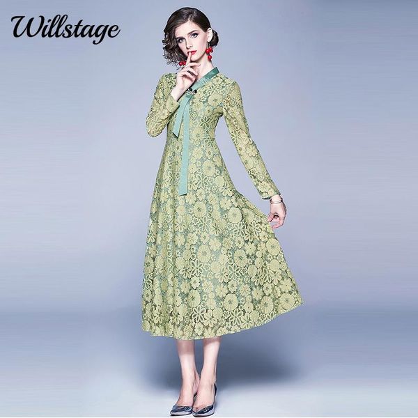 casual dresses willstage long dress full sleeve green lace party elegant high-end hollow out splicing with brooch 2021 spring, Black;gray
casual dresses willstage long dress full sleeve green lace party elegant high-end hollow out splicing with brooch 2021 spring, Black;gray