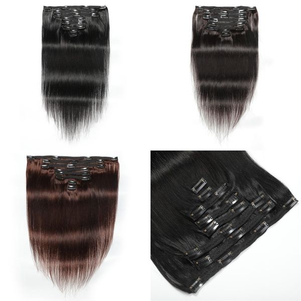 straight clip in human hair extensions natural black color 8 pcs/set 120 gram #2 #4 brazilian clip-ins for women 8-22 inch, Black;brown
straight clip in human hair extensions natural black color 8 pcs/set 120 gram #2 #4 brazilian clip-ins for women 8-22 inch, Black;brown