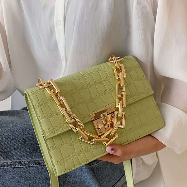 women frame bag gold thick chain handbags for flap shoulder s leather trendy satchel purse chic crossbody
women frame bag gold thick chain handbags for flap shoulder s leather trendy satchel purse chic crossbody