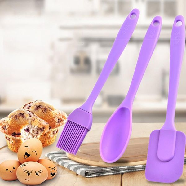 creative silicone spatula cake spoon multi-function brush baking tool three-piece kitchen accessories gadgets & pastry tools
creative silicone spatula cake spoon multi-function brush baking tool three-piece kitchen accessories gadgets & pastry tools
