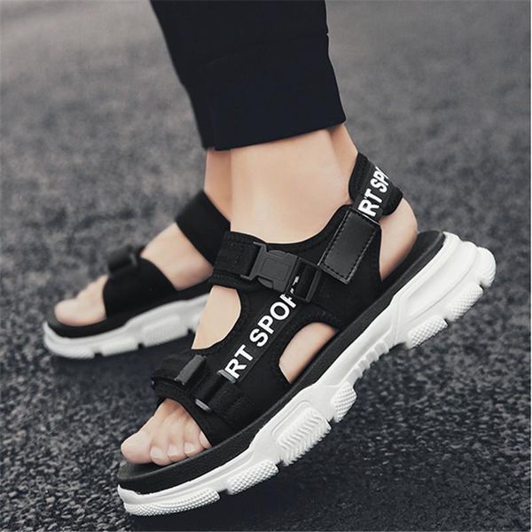 sandals combination men's summer outdoor roman beach shoes light and comfortable fashion, Black
sandals combination men's summer outdoor roman beach shoes light and comfortable fashion, Black