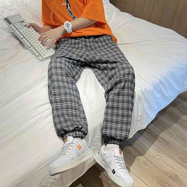 men's pants summer thin plaid korean fashion retro loose casual harajuku streetwear straight s-2xl 4z3i, Black
men's pants summer thin plaid korean fashion retro loose casual harajuku streetwear straight s-2xl 4z3i, Black