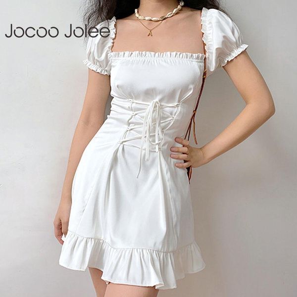 women summer y2k ruffle elegant silk bow mini dress solid party club french romantic lace up one shoulder 210428, Black;gray
women summer y2k ruffle elegant silk bow mini dress solid party club french romantic lace up one shoulder 210428, Black;gray