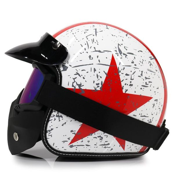motorcycle helmets three quarters of men's antique helmets, women's retro with their faces on
motorcycle helmets three quarters of men's antique helmets, women's retro with their faces on