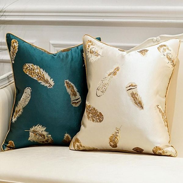 high precision embroidery decorative pillows case feather jacquard cushion cover bedroom model room sofa seat back pillowcase cushion/decora
high precision embroidery decorative pillows case feather jacquard cushion cover bedroom model room sofa seat back pillowcase cushion/decora
