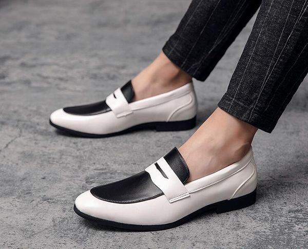 street trendsetter men two-tone color patchwor shoes male dress wedding prom homecoming shoe zapatillas hombre footware, Black
street trendsetter men two-tone color patchwor shoes male dress wedding prom homecoming shoe zapatillas hombre footware, Black