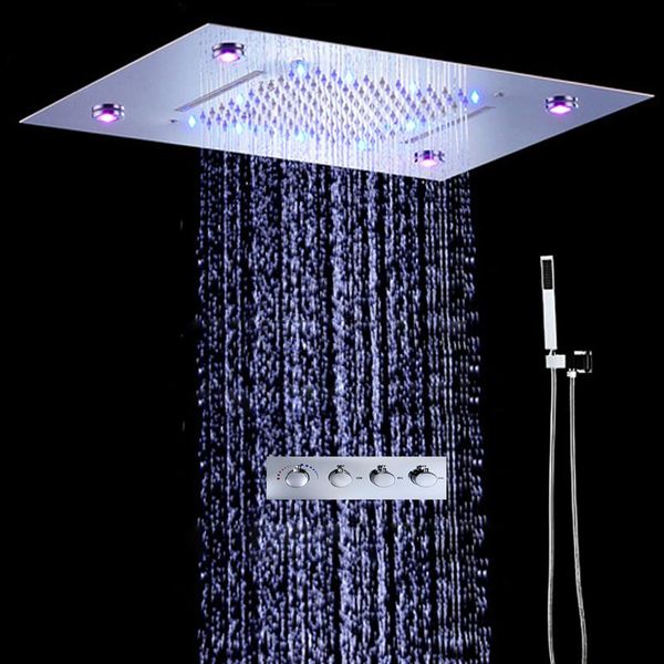 shower system ceiling rain led showerhead bathroom faucet waterfall thermostatic valve mixer diverter 3jets panel 36*50cm sets
shower system ceiling rain led showerhead bathroom faucet waterfall thermostatic valve mixer diverter 3jets panel 36*50cm sets