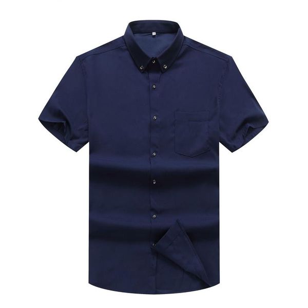 spring summer casual shirt men mens dress shirts solid slim fit short sleeve men's plus size 8xl clothing, White;black
spring summer casual shirt men mens dress shirts solid slim fit short sleeve men's plus size 8xl clothing, White;black