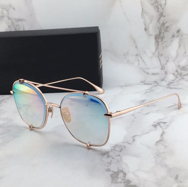 rose gold/soft pink shaded mirror pilot sunglasses fashion design glasses for women uv 400 eyewear with box, White;black
rose gold/soft pink shaded mirror pilot sunglasses fashion design glasses for women uv 400 eyewear with box, White;black