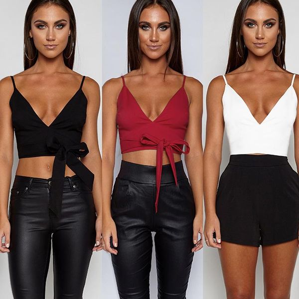 women's shapers spring and summer dress camisole deep v-neck backless lace-up short vest, Black;white
women's shapers spring and summer dress camisole deep v-neck backless lace-up short vest, Black;white