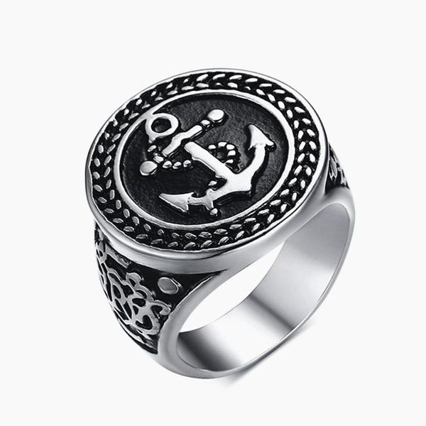 cluster rings vintage anchor carving for men titanium stainless steel punk cool jewlery gothic party fashion accessories sizes8,9,10-12, Golden;silver
cluster rings vintage anchor carving for men titanium stainless steel punk cool jewlery gothic party fashion accessories sizes8,9,10-12, Golden;silver