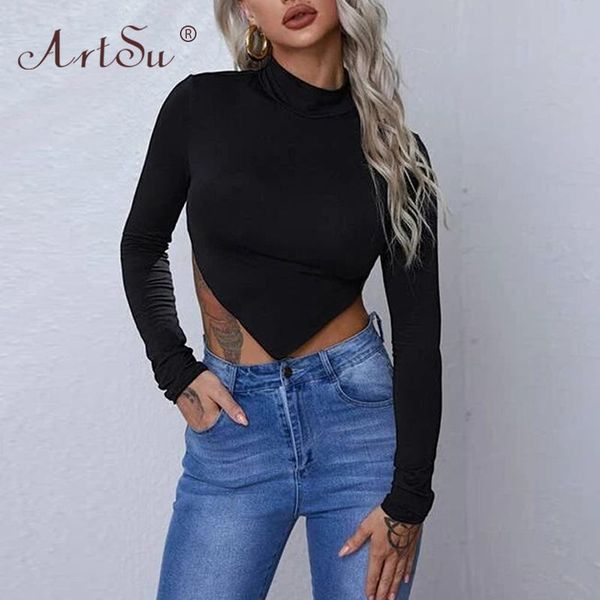 women's t-shirt 2021 spring long sleeve lace up backless bandage crop women irregular skinny black tee shirt streetwear, White
women's t-shirt 2021 spring long sleeve lace up backless bandage crop women irregular skinny black tee shirt streetwear, White