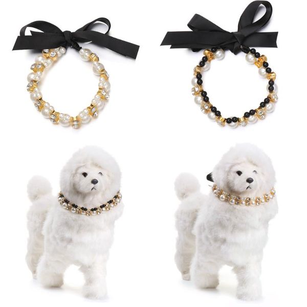 pearl dog necklace cat with bling accessories pet puppy jewelry for and home supplies collars & leashes
pearl dog necklace cat with bling accessories pet puppy jewelry for and home supplies collars & leashes
