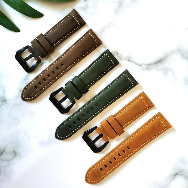 watch bands vintage genuine crazy horse leather band strap black clasp 20mm 22mm 24mm 26mm watchband gift, Black;brown
watch bands vintage genuine crazy horse leather band strap black clasp 20mm 22mm 24mm 26mm watchband gift, Black;brown