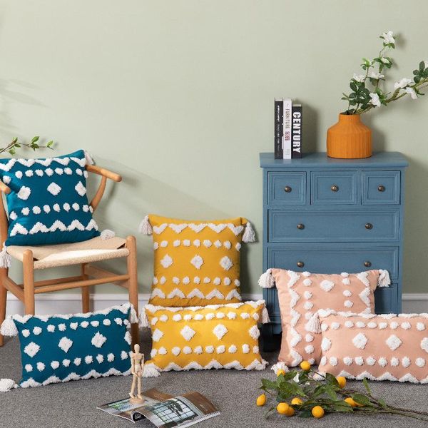 cushion/decorative pillow nordic tufted pillowcase modern minimalist embroidered cushion cover 45x45/30x50 bohemian decor car accessories
cushion/decorative pillow nordic tufted pillowcase modern minimalist embroidered cushion cover 45x45/30x50 bohemian decor car accessories