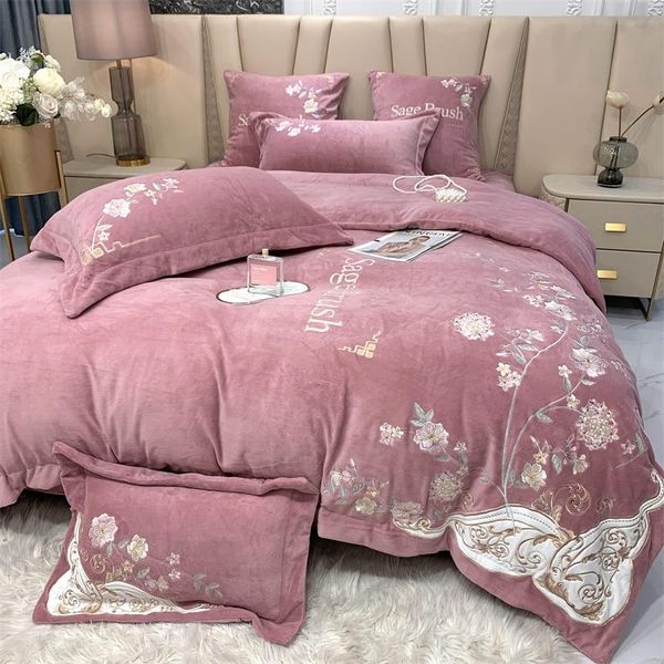 bedding sets luxury flowers embroidery shaggy velvet fleece set soft warm duvet cover quilt bed linen pillowcases home textiles
bedding sets luxury flowers embroidery shaggy velvet fleece set soft warm duvet cover quilt bed linen pillowcases home textiles