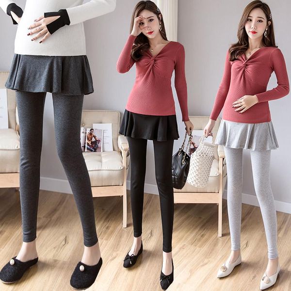 maternity bottoms maternit pants pregnant women leggings spring autumn leave two culottes, White
maternity bottoms maternit pants pregnant women leggings spring autumn leave two culottes, White