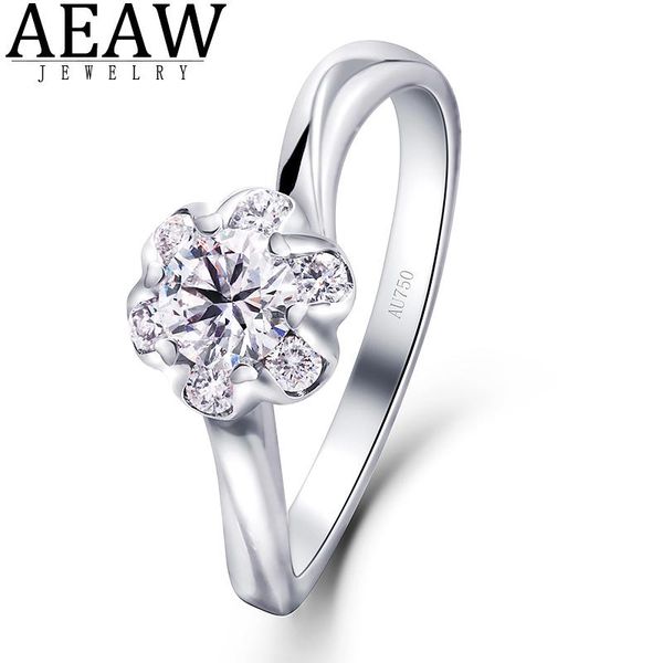 cluster rings 0.3 100% real natural diamond engagement ring set with halo setting twist band style solid 10k white gold, Golden;silver
cluster rings 0.3 100% real natural diamond engagement ring set with halo setting twist band style solid 10k white gold, Golden;silver