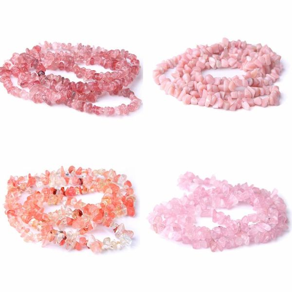 other 5-8mm rose crystal chips beads natural stone rhodonite strawberry quartz nuggets for diy jewelry making appro 16"
other 5-8mm rose crystal chips beads natural stone rhodonite strawberry quartz nuggets for diy jewelry making appro 16"