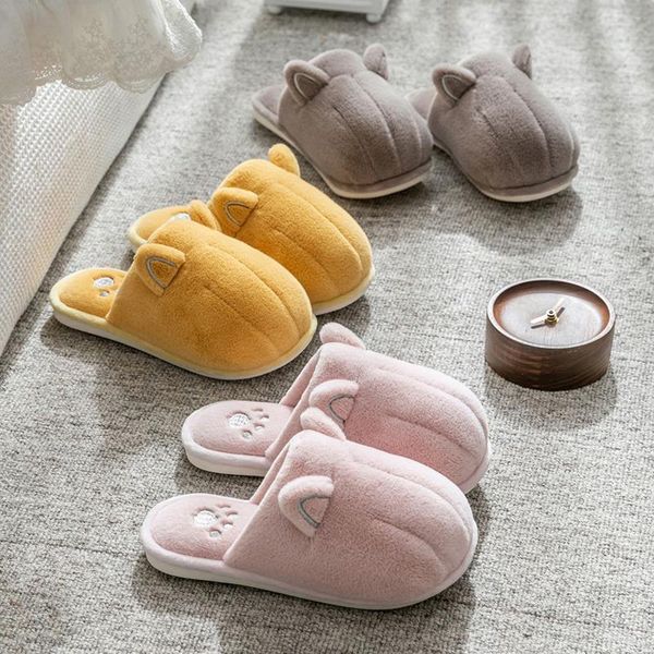 winter home cotton slippers warm shoes cute lovely non-slip fur soft sole indoor bedroom house women men couple female slides, Black
winter home cotton slippers warm shoes cute lovely non-slip fur soft sole indoor bedroom house women men couple female slides, Black