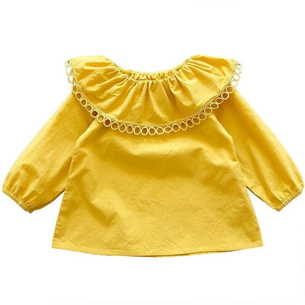spring kids baby girls clothes doll collar white bottoming shirt children girl round neck fashion long sleeve shirts, White;black
spring kids baby girls clothes doll collar white bottoming shirt children girl round neck fashion long sleeve shirts, White;black