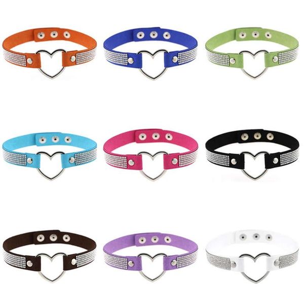 choker black rhinestone peach heart love heart-shaped collar female neckband clavicle necklace short dmfn227 (with chain) mix order, Golden;silver
choker black rhinestone peach heart love heart-shaped collar female neckband clavicle necklace short dmfn227 (with chain) mix order, Golden;silver