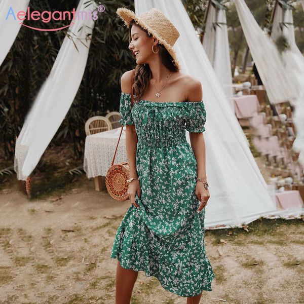 aelegantmis women bohemian beach dress casual floral print summer long ladies slash neck short sleeve spring es 210607, Black;gray
aelegantmis women bohemian beach dress casual floral print summer long ladies slash neck short sleeve spring es 210607, Black;gray