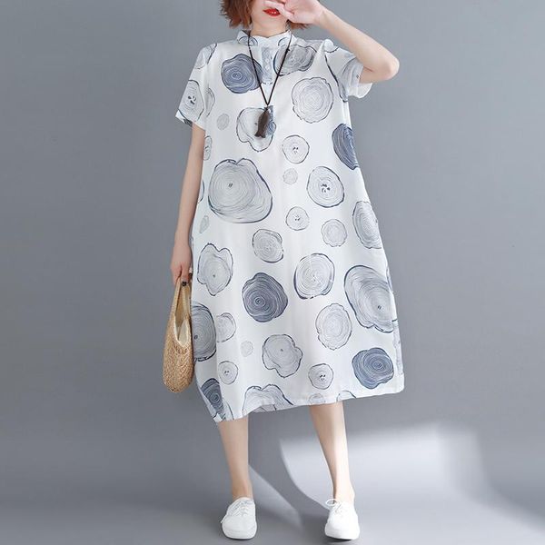 casual dresses #0126 summer white floral print dress women short sleeves stand collar loose vintage front button shirt cotton linen femme, Black;gray
casual dresses #0126 summer white floral print dress women short sleeves stand collar loose vintage front button shirt cotton linen femme, Black;gray