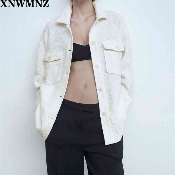 women white overshirt patch pockets collared with long sleeves front welt pocket matching button 210520, Black;brown
women white overshirt patch pockets collared with long sleeves front welt pocket matching button 210520, Black;brown