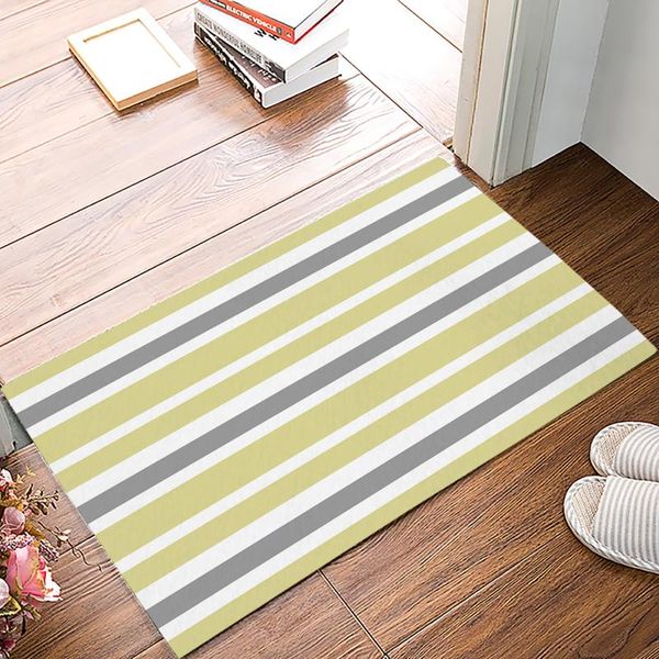 porch welcome doormat yellow gray white stripes living room decoration kitchen bathroom non-slip floor mat door carpets
porch welcome doormat yellow gray white stripes living room decoration kitchen bathroom non-slip floor mat door carpets