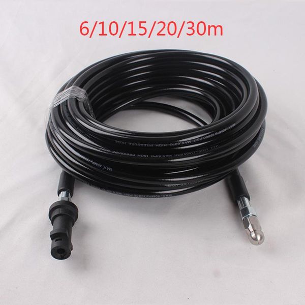 water gun & snow foam lance 6/10/15/20m pressure washer extension hose for karcher car wash sewer drain cord pipe clean tool 5800psi clear
water gun & snow foam lance 6/10/15/20m pressure washer extension hose for karcher car wash sewer drain cord pipe clean tool 5800psi clear