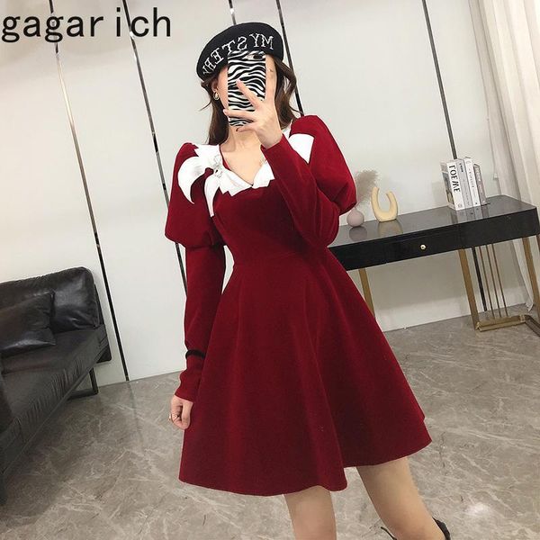 casual dresses gagarich women dress 2021 spring autumn french elegant temperament female puff sleeve bowknot diamonds decorative velvet vest, Black;gray
casual dresses gagarich women dress 2021 spring autumn french elegant temperament female puff sleeve bowknot diamonds decorative velvet vest, Black;gray