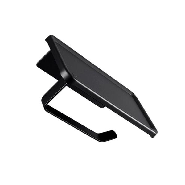 toilet paper holders 1pc wall-mounted roll shelf bathroom nail-storage (black)
toilet paper holders 1pc wall-mounted roll shelf bathroom nail-storage (black)