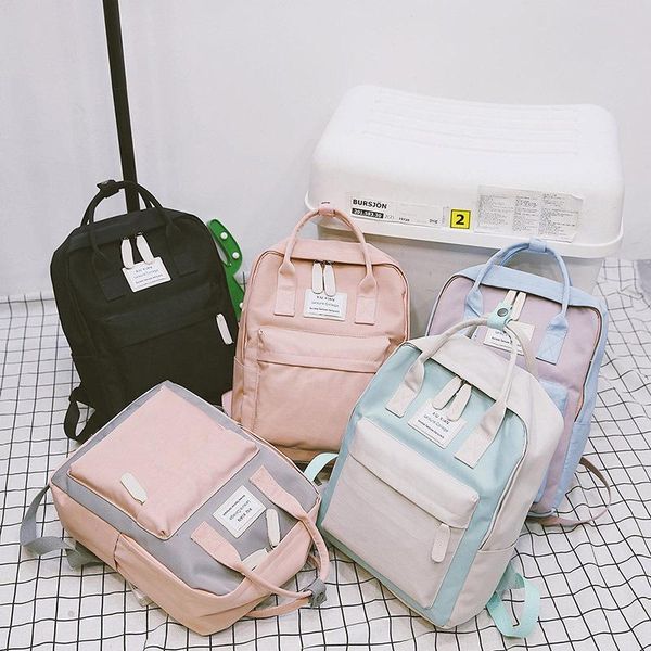 backpack women men 2021 fashion preppy style candy color nylon shoulder bags students school bag backpacks
backpack women men 2021 fashion preppy style candy color nylon shoulder bags students school bag backpacks