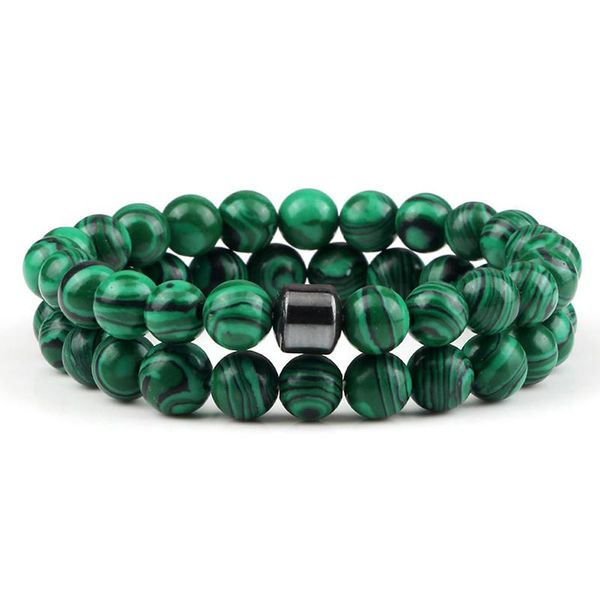 beaded, strands malachite beads bracelet set fashion cylinder charm 8mm natural lava stone bracelets for men women yoga jewelry friend gift, Black
beaded, strands malachite beads bracelet set fashion cylinder charm 8mm natural lava stone bracelets for men women yoga jewelry friend gift, Black