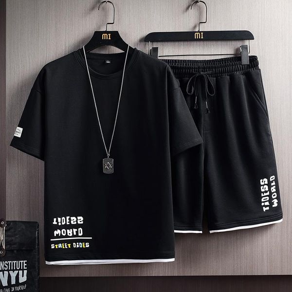 men's tracksuits tracksuit summer clothes sportswear two piece set t shirt shorts brand track clothing male sweatsuit sports suits husb, Gray
men's tracksuits tracksuit summer clothes sportswear two piece set t shirt shorts brand track clothing male sweatsuit sports suits husb, Gray