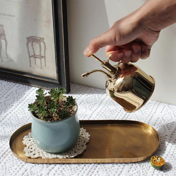watering equipments 300ml brass pot vintage water succulent plants golden spraying bottle garden flower kettle tool
watering equipments 300ml brass pot vintage water succulent plants golden spraying bottle garden flower kettle tool