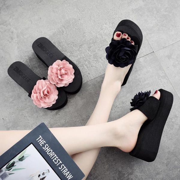 slippers women's women muffin wedge sandals home bathroom beach flip flops shoes gladiator roman wedges #g3, Black
slippers women's women muffin wedge sandals home bathroom beach flip flops shoes gladiator roman wedges #g3, Black