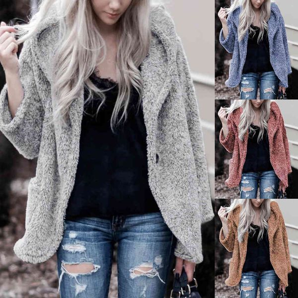 women's wool & blends women jacket coat fashion autumn and wnter warm collar long sleeves plush hat cjh6, Black
women's wool & blends women jacket coat fashion autumn and wnter warm collar long sleeves plush hat cjh6, Black