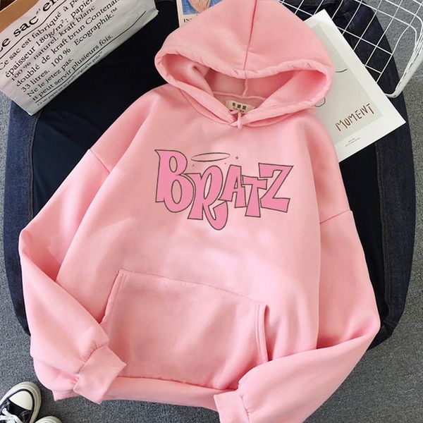 women's hoodies & sweatshirts bratz letter sweatshirt harajuku kawaii cute hoodie women kpop winter clothes femme aesthetic oversized f, Black
women's hoodies & sweatshirts bratz letter sweatshirt harajuku kawaii cute hoodie women kpop winter clothes femme aesthetic oversized f, Black