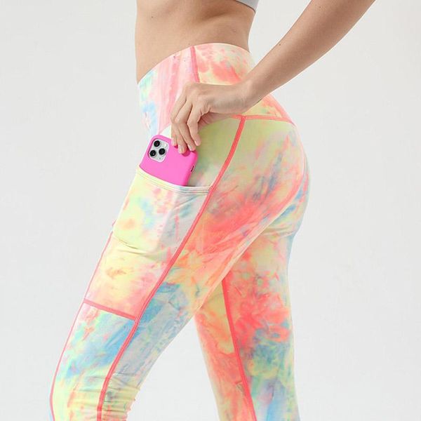 women's leggings tie dye printed women high waist slim with pocket legging fitness elastic patchwork workout female, Black
women's leggings tie dye printed women high waist slim with pocket legging fitness elastic patchwork workout female, Black